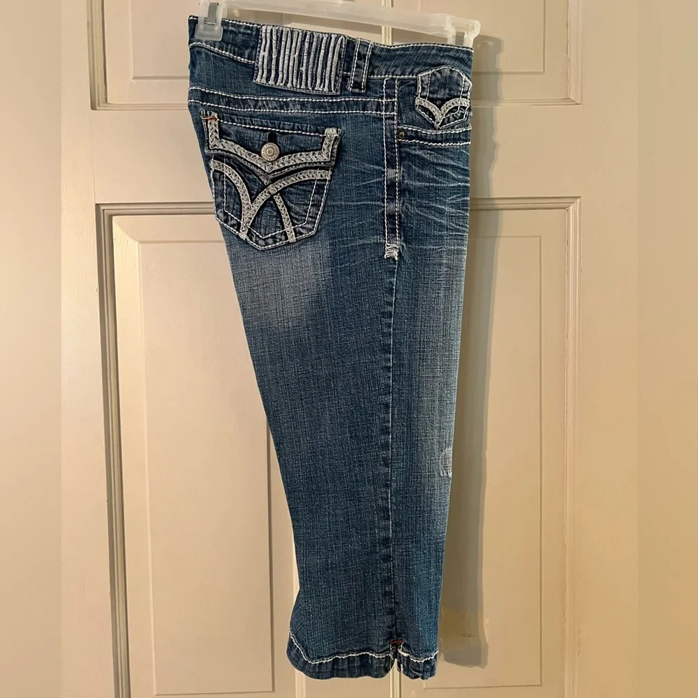 👖💙 Hydraulic capri jeans - size 5/6 - Picture 3 of 8